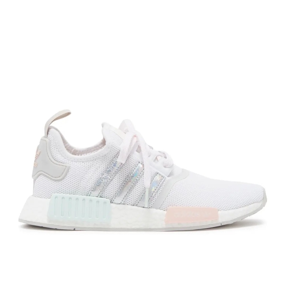 Adidas NMD R1 Grunge Pack Iridescent Holographic Mint/Pink